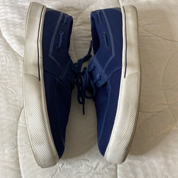 Lands End Mens Lightweight Boat Shoes Blue 13D - Picture 5 of 11